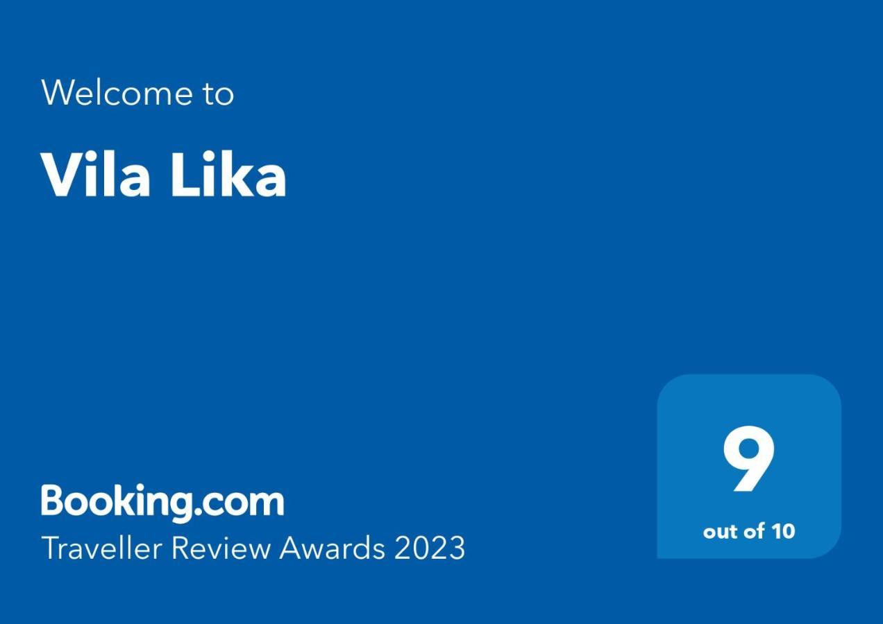 Vila Lika Hotell Korce Eksteriør bilde